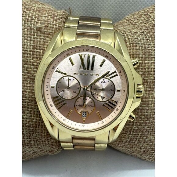 Michael Kors Bradshaw MK6359 Women's Stainless Steel Analog Dial Watch JNA841 - Picture 1 of 11